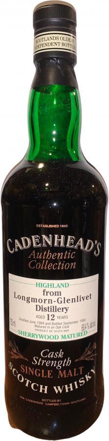 Longmorn 1984 CA Authentic Collection