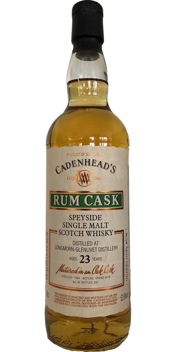 Longmorn 1994 CA Wood Range - Rum Cask