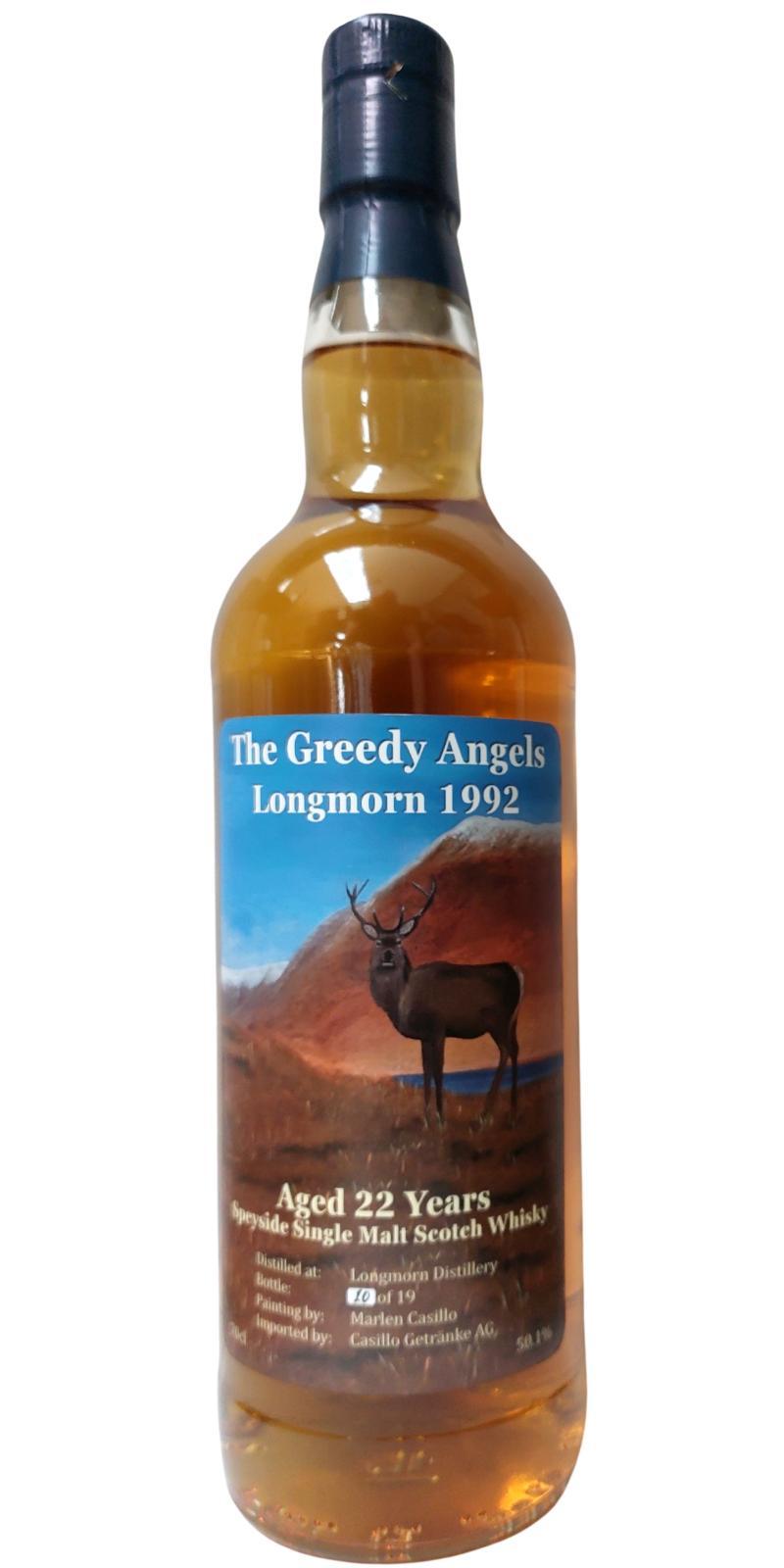 Longmorn 1992 CG The Greedy Angels