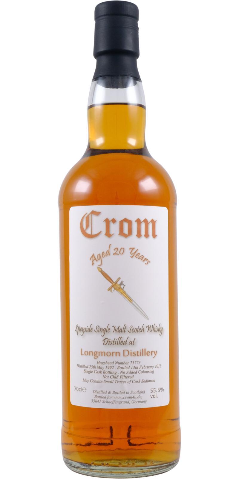Longmorn 1992 Cr Single Cask