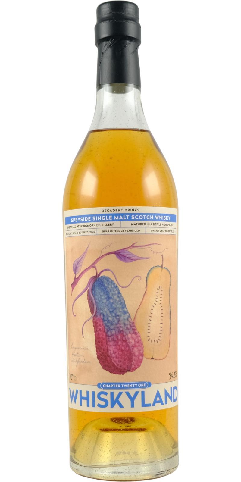 Longmorn 28-year-old DeDr Whiskyland - Chapter Twenty One