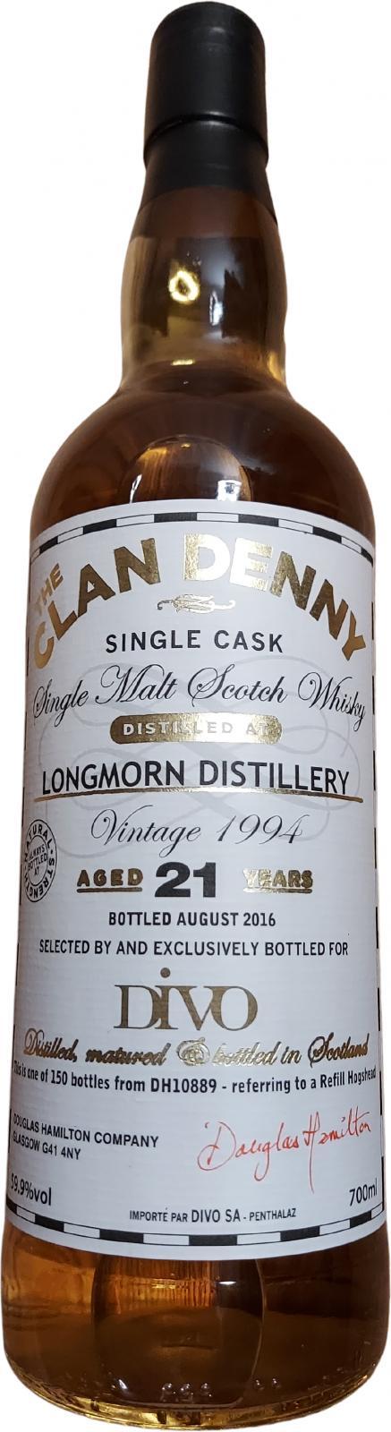 Longmorn 1994 DH The Clan Denny