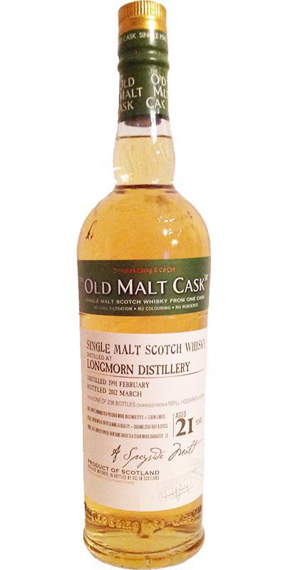 Longmorn 1991 DL The Old Malt Cask