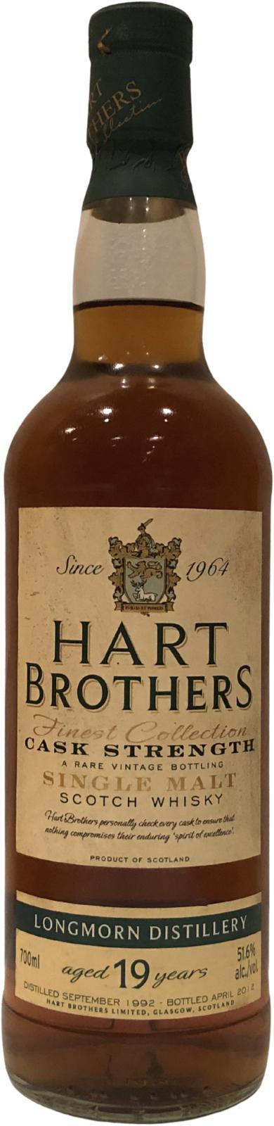 Longmorn 1992 HB Finest Collection - Cask Strength