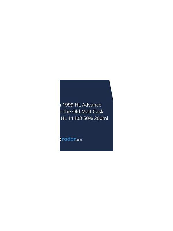 Longmorn 1996 HL Advance Sample for the Old Malt Cask