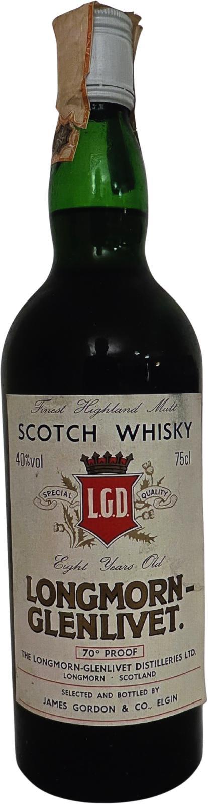 Longmorn 08-year-old JG Finest Highland Malt