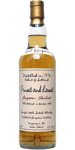 Longmorn 1976 Kb Finest and Rarest