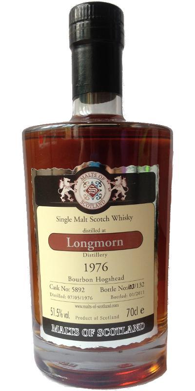 Longmorn 1976 MoS