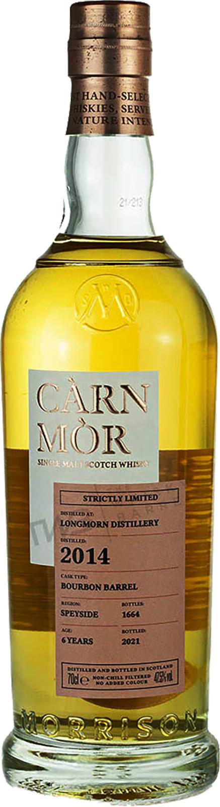 Longmorn 2014 MSWD Càrn Mòr - Strictly Limited