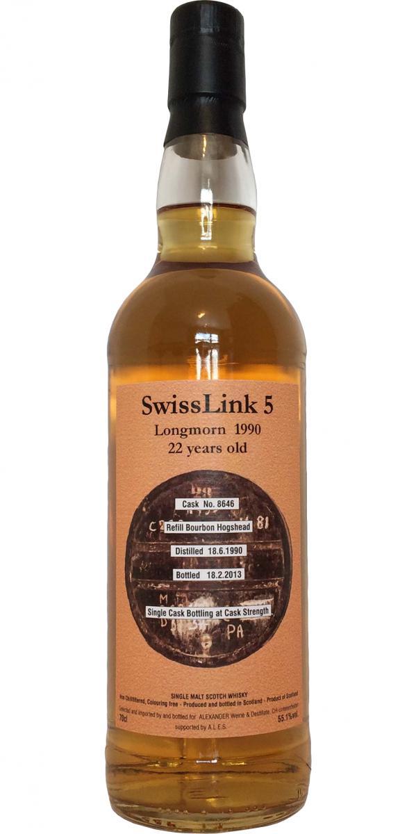 Longmorn 1990 AxWD Swiss Link 5