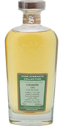 Longmorn 1989 SV Cask Strength Collection