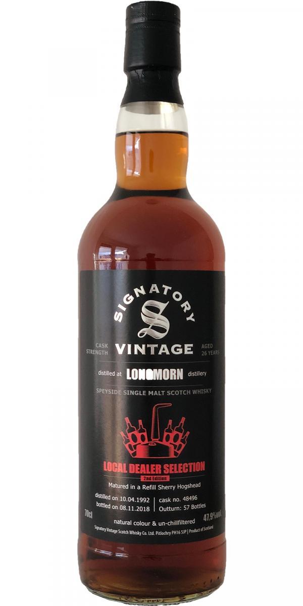 Longmorn 1992 SV Local Dealer Selection - 2nd Edition