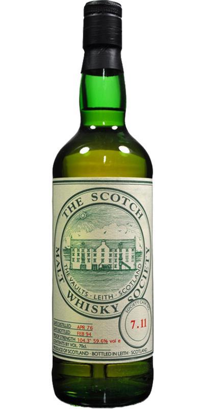 Longmorn 1976 SMWS 7.11