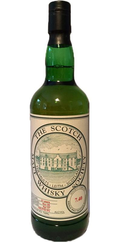 Longmorn 1985 SMWS 7.40 Rich and heady