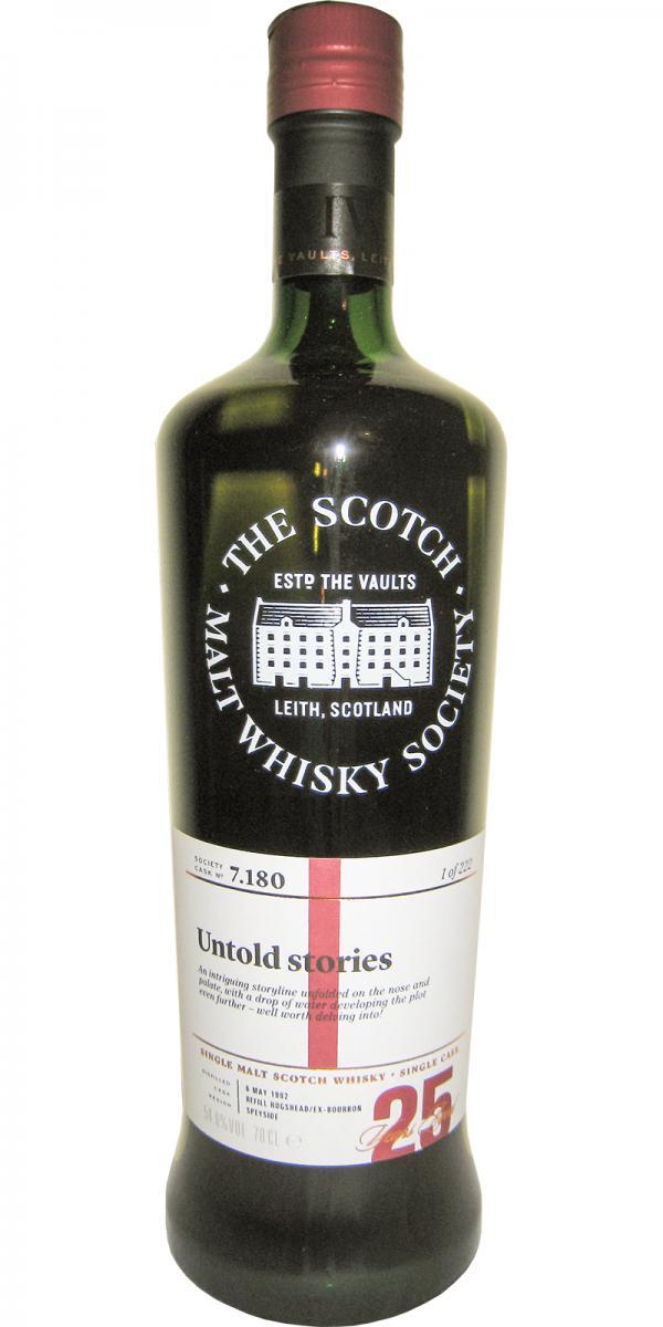 Longmorn 1992 SMWS 7.180 Untold stories