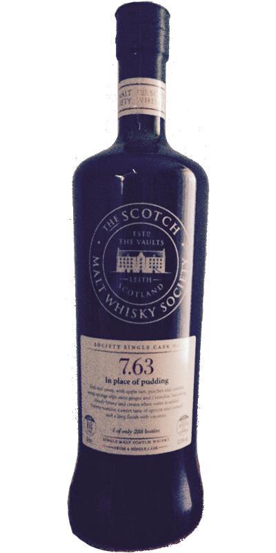Longmorn 1992 SMWS 7.63 In place of pudding