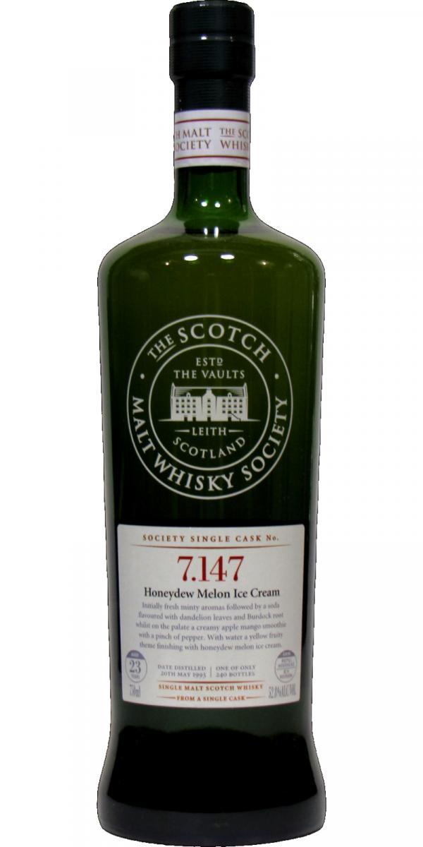 Longmorn 1993 SMWS 7.147 Honeydew Melon Ice Cream