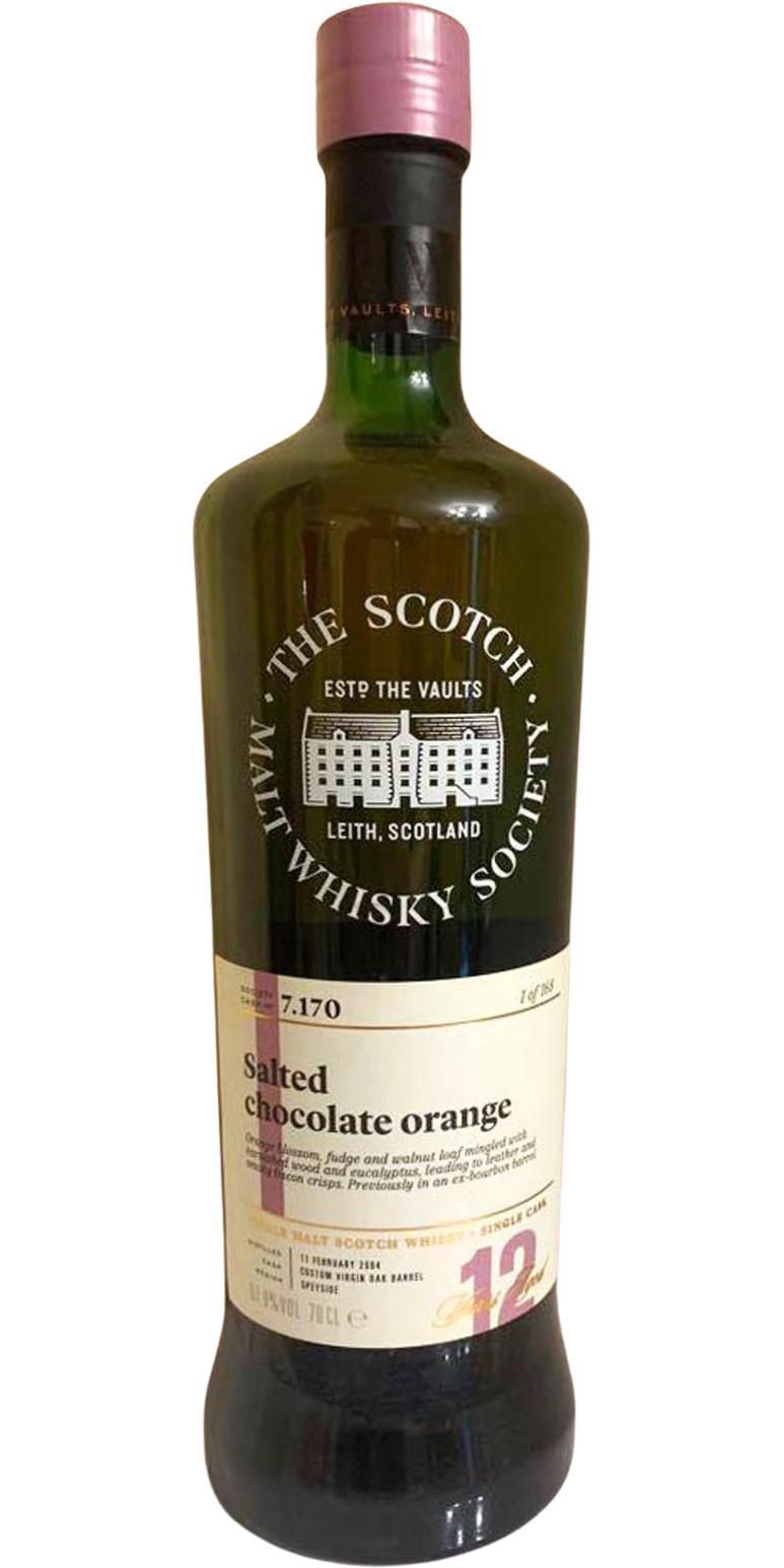 Longmorn 2004 SMWS 7.170 Salted chocolate orange