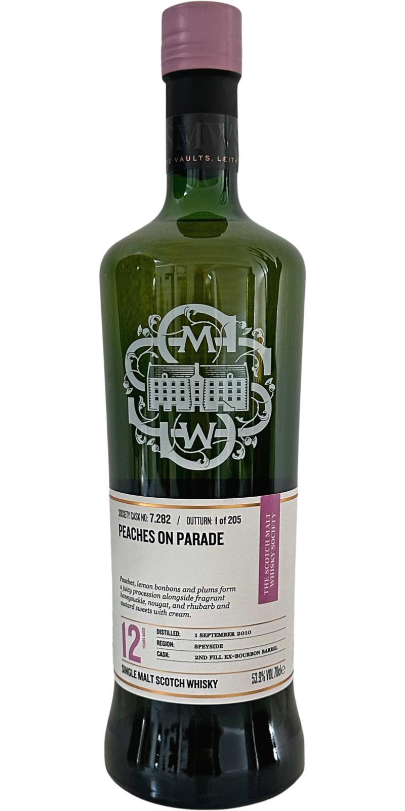 Longmorn 2010 SMWS 7.282 Peaches on parade