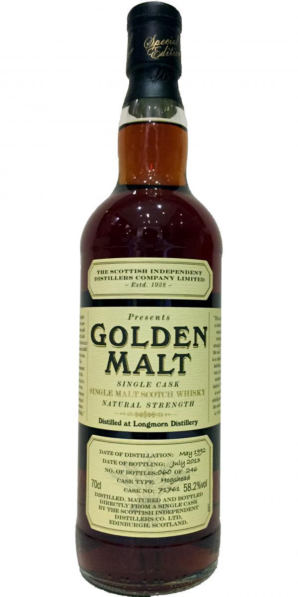 Longmorn 1992 TSID Golden Malt