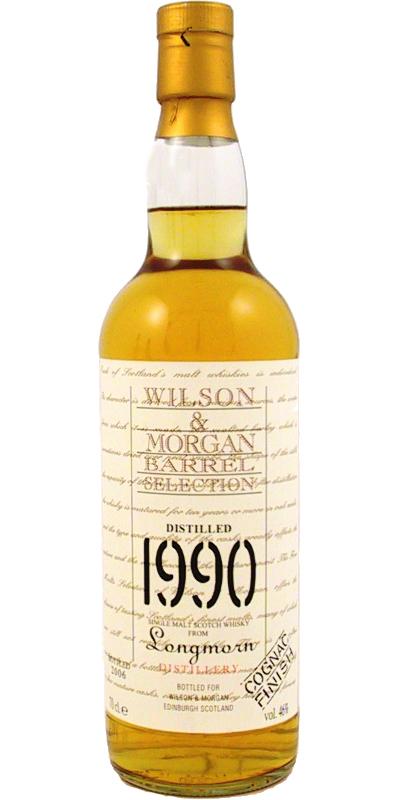 Longmorn 1990 WM Cognac Barrel Selection