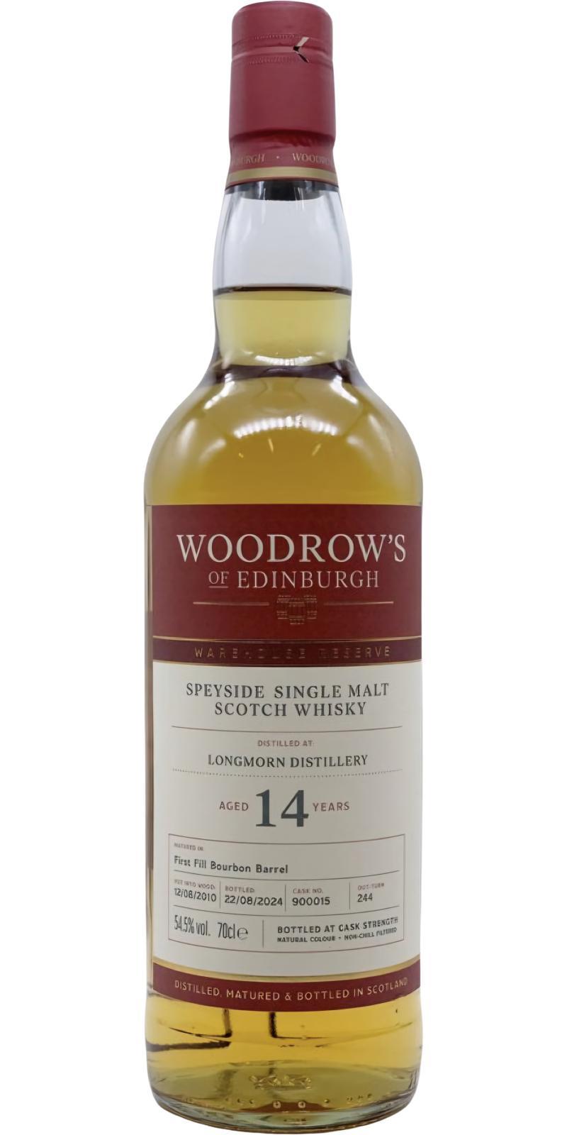 Longmorn 2010 WroE Warehouse Reserve