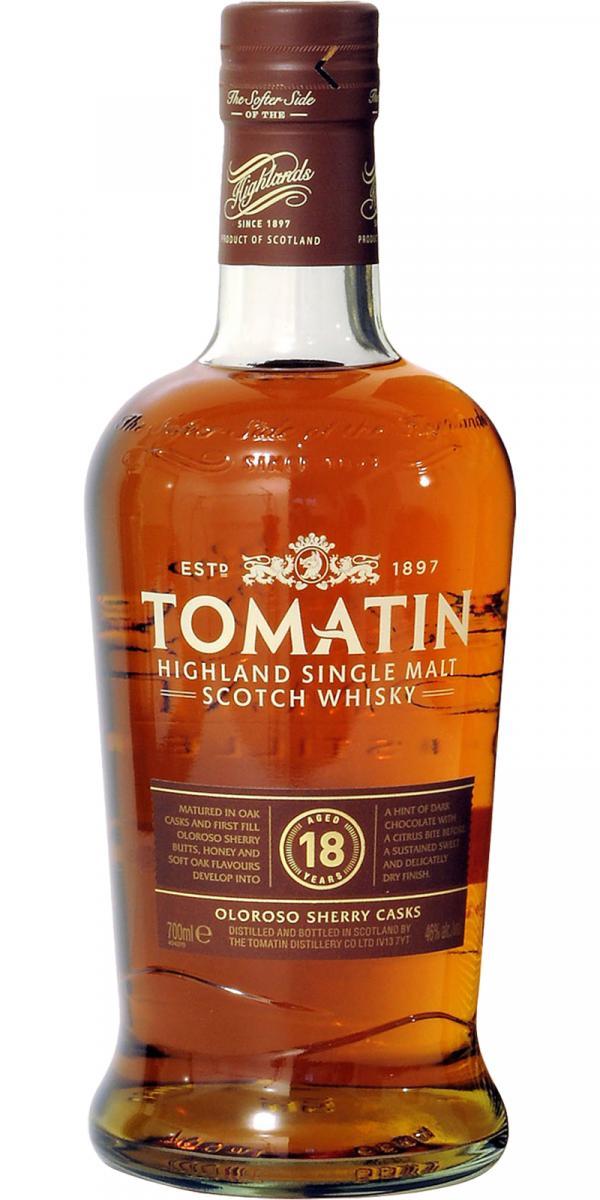 Tomatin 18-year-old Oloroso Sherry Casks