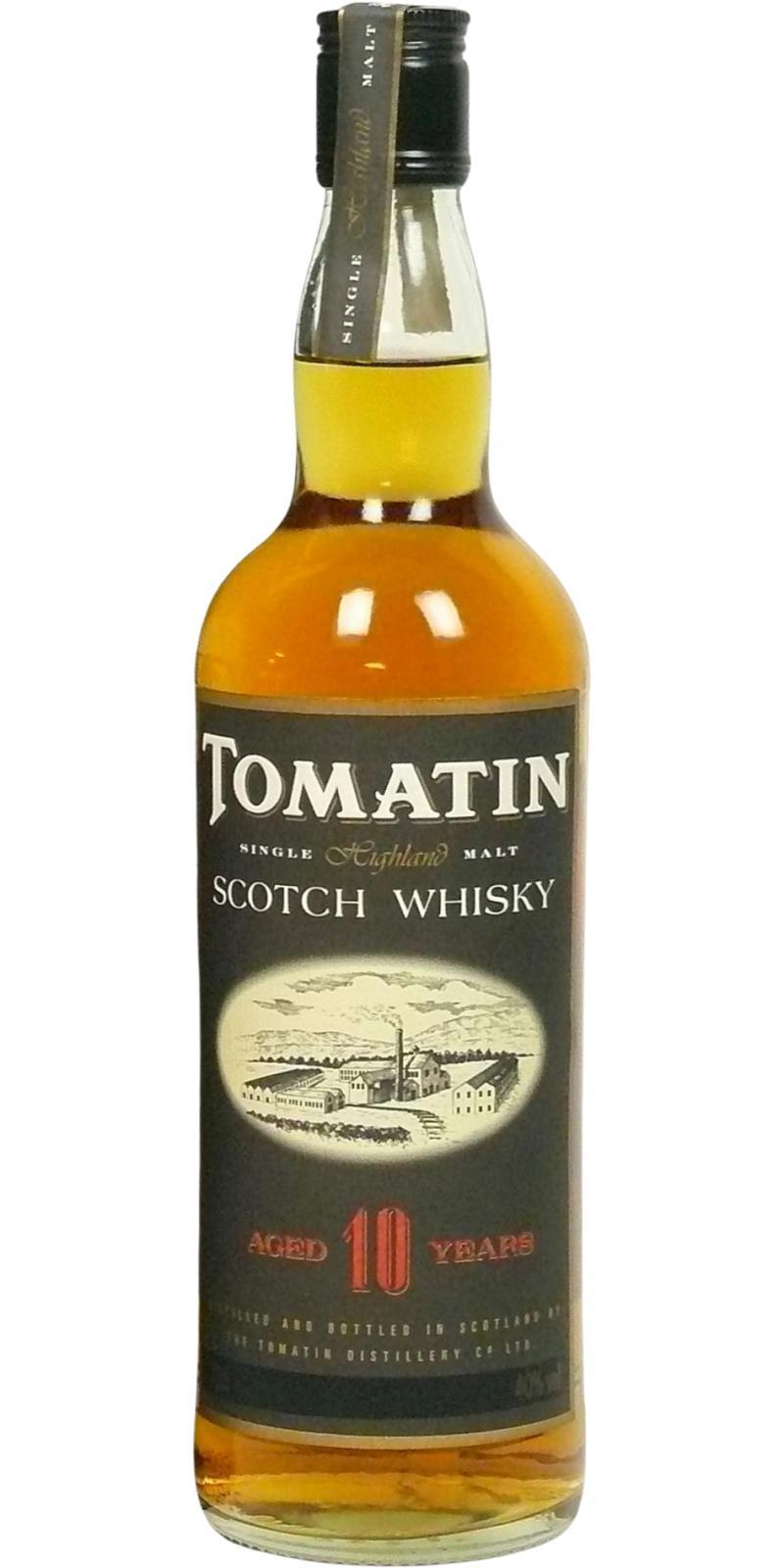 Tomatin 10-year-old Single Highland Malt