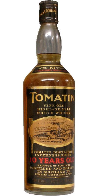 Tomatin 10-year-old Fine Old Highland Malt Scotch Whisky