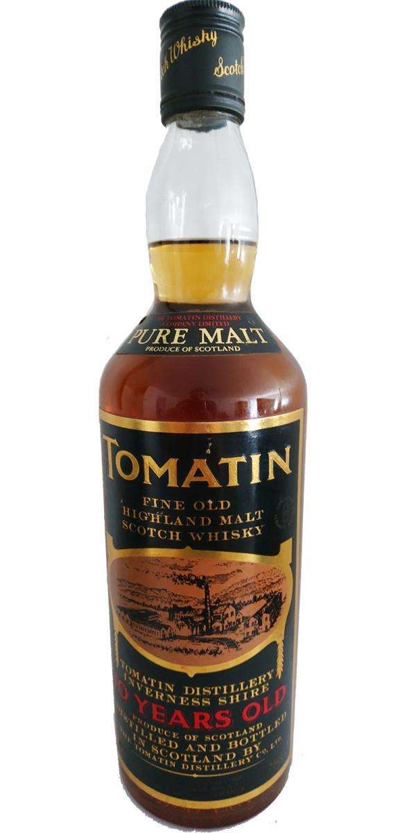 Tomatin 10-year-old Pure Malt Fine Old Highland Malt Scotch Whisky