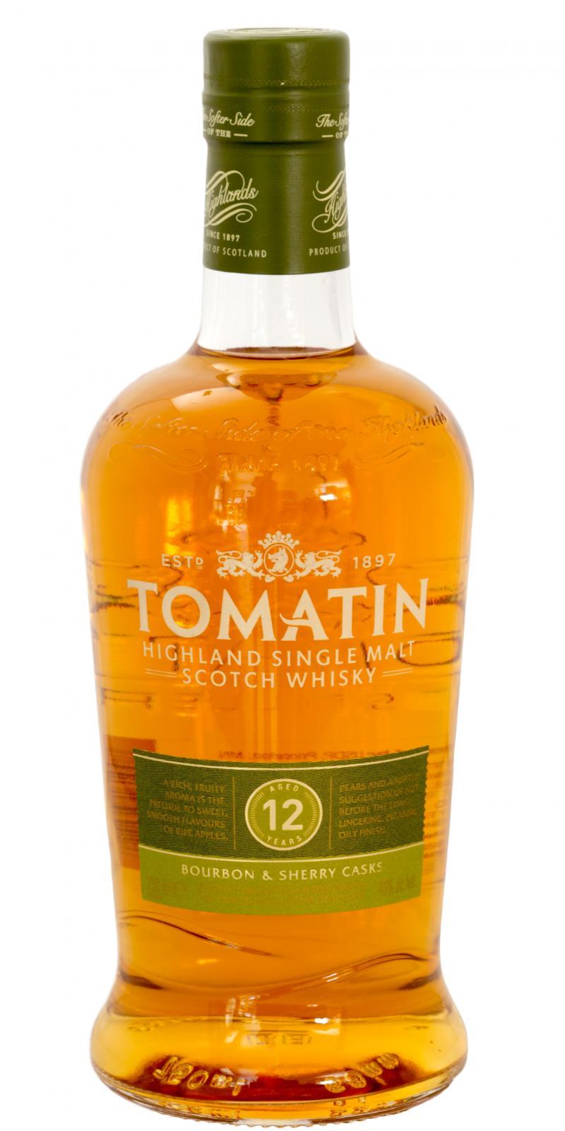 Tomatin 12-year-old Sherry Cask Finish