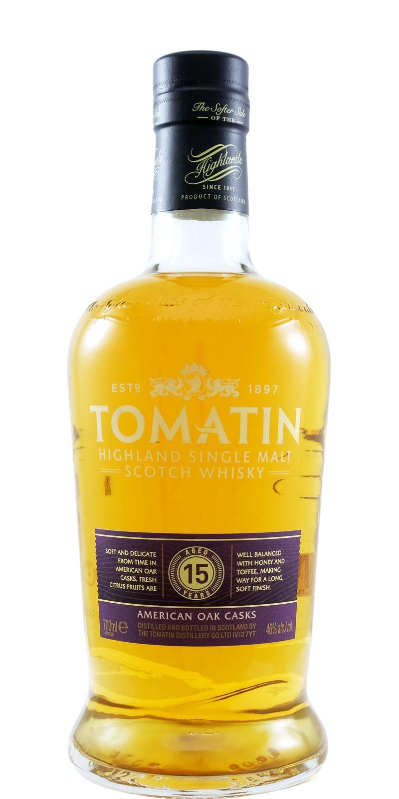Tomatin 15-year-old Travel Retail Exclusive