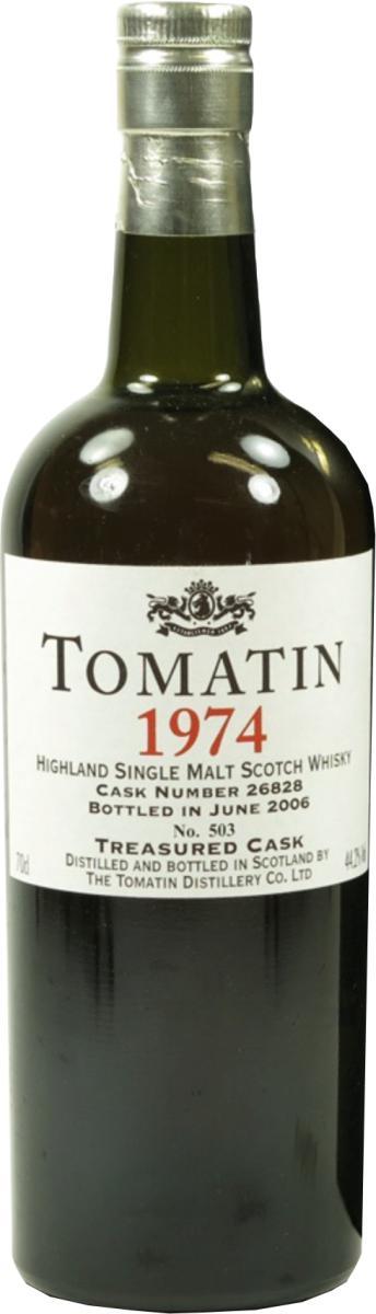 Tomatin 1974 Treasured Cask