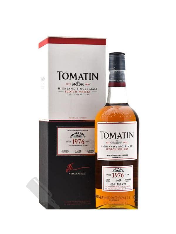 Tomatin 1976 Single Cask for Van der Boog