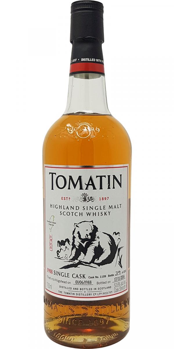 Tomatin 1988 Formosa Unique Wildlife Collection