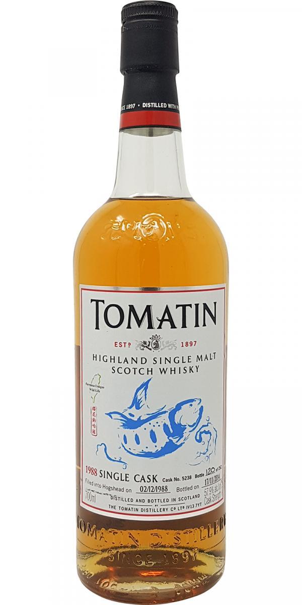 Tomatin 1988 Formosa Unique Wildlife Collection