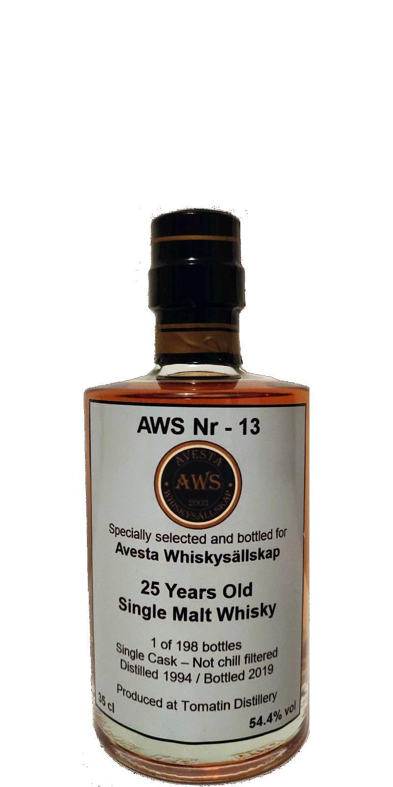 Tomatin 1994 AWS Nr - 13