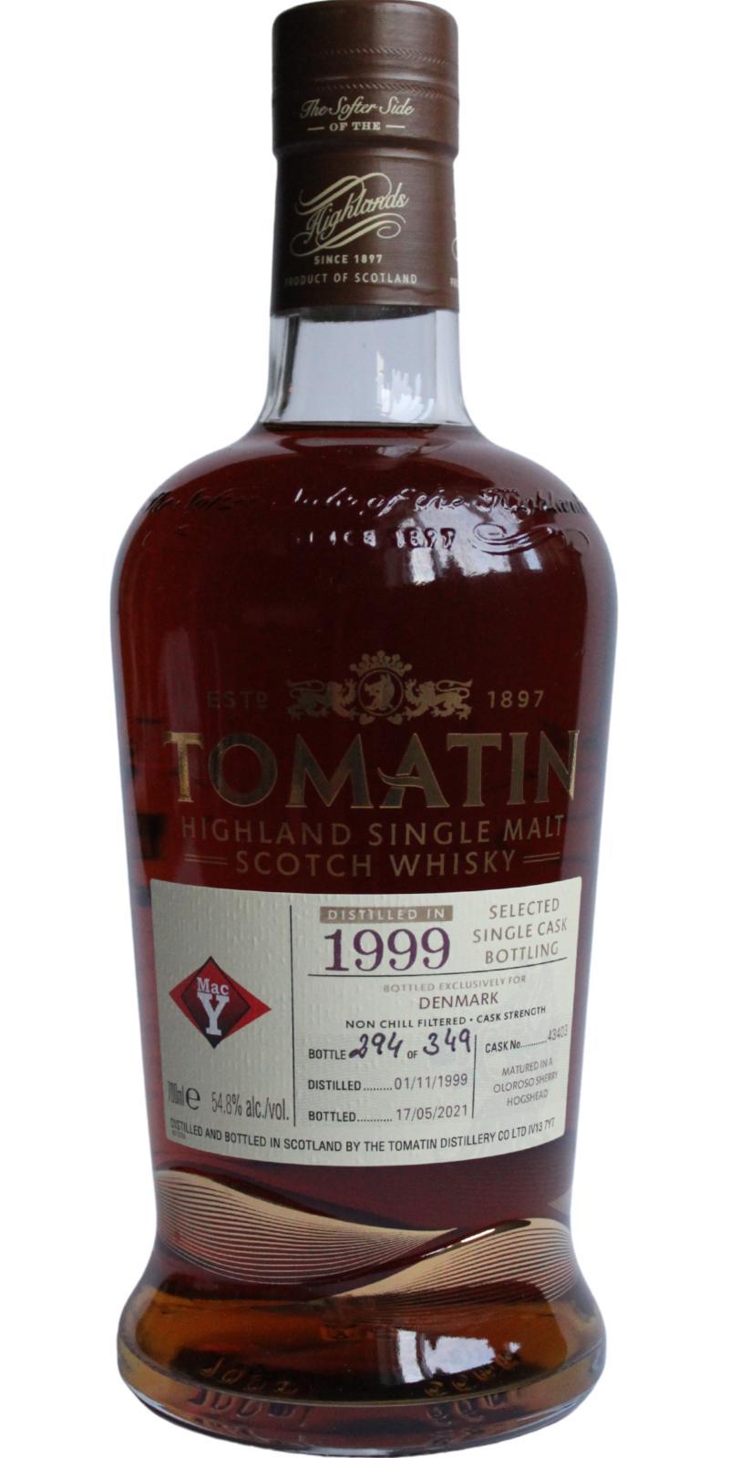 Tomatin 1999