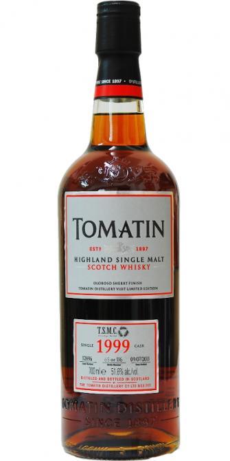 Tomatin 1999 Single Cask