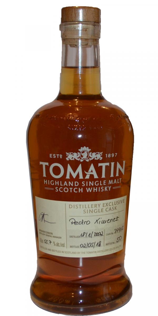 Tomatin 2002 Distillery Exclusive - Single Cask