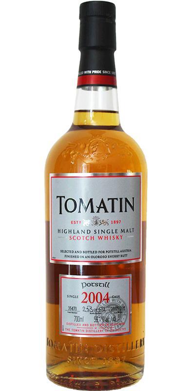Tomatin 2004 Single Cask - Potstill Edition
