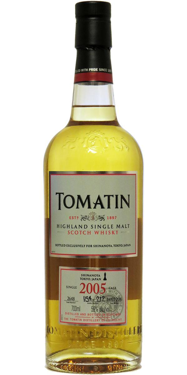Tomatin 2005 Single Cask