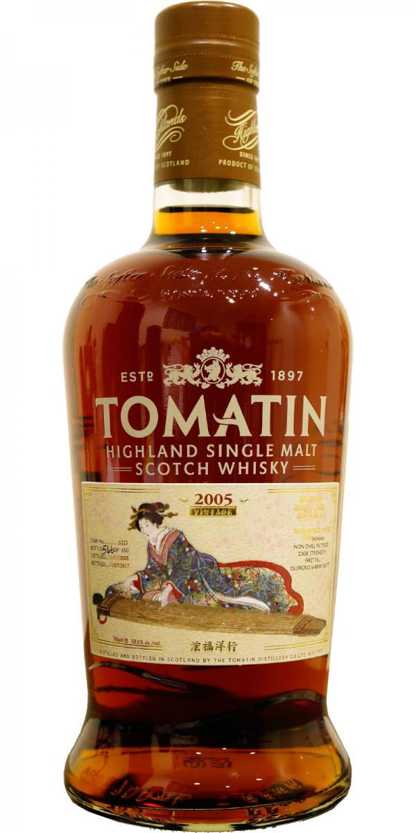 Tomatin 2005 Selected Single Cask Bottling
