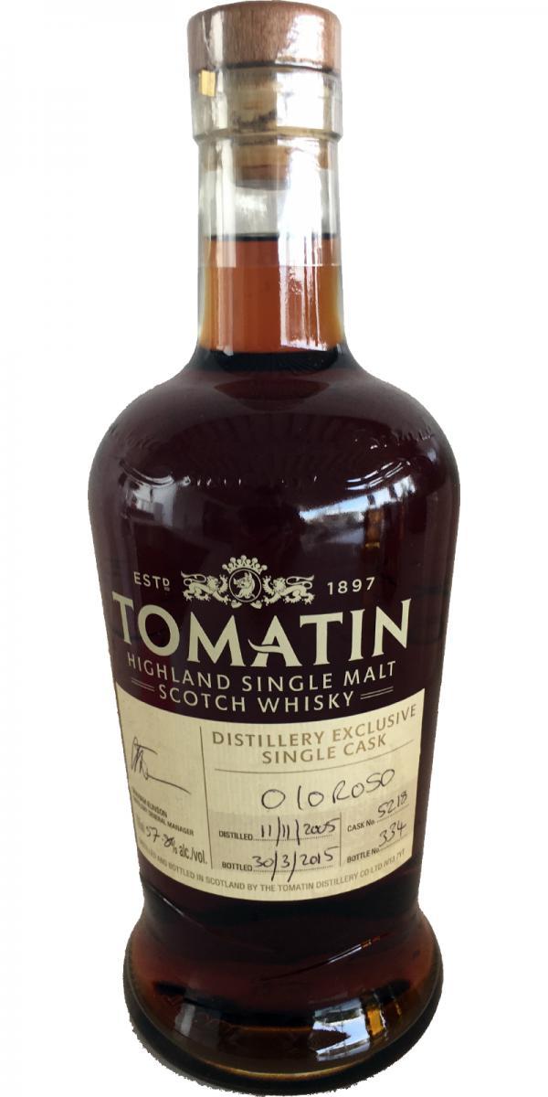 Tomatin 2005 Distillery Exclusive - Single Cask