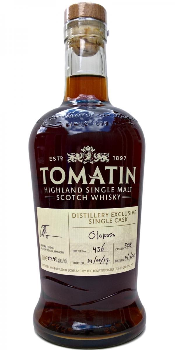 Tomatin 2005 Distillery Exclusive - Single Cask
