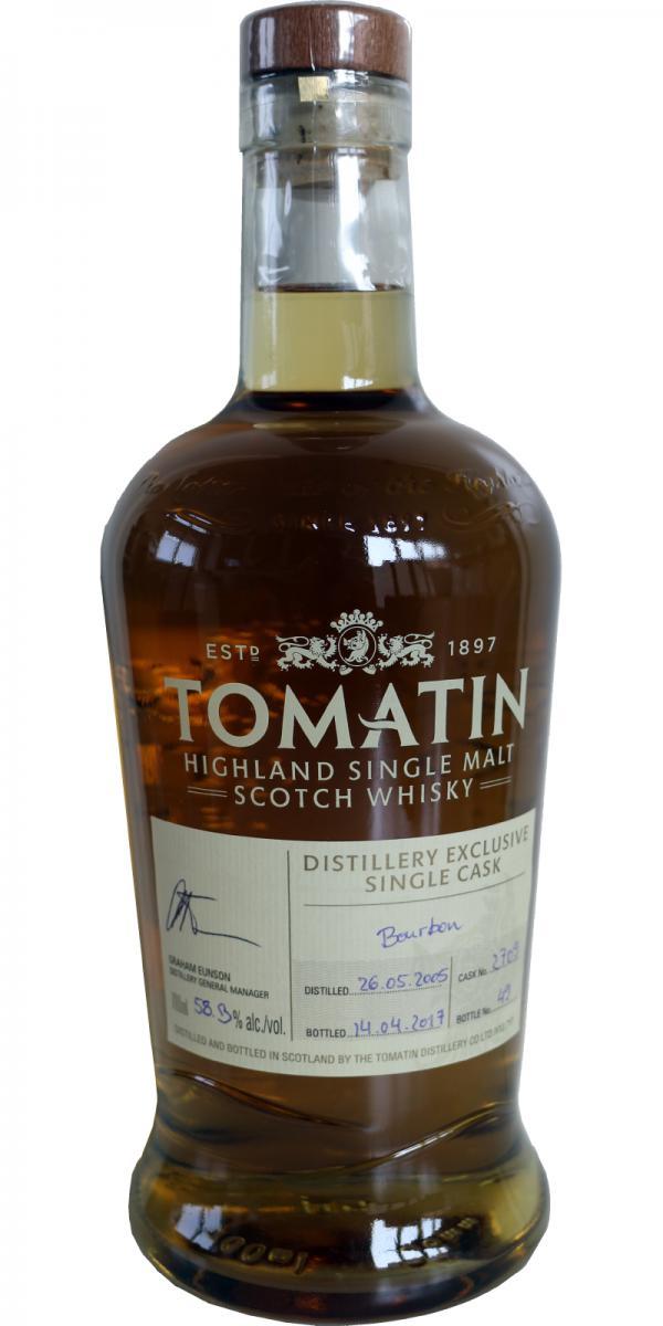 Tomatin 2005 Distillery Exclusive - Single Cask