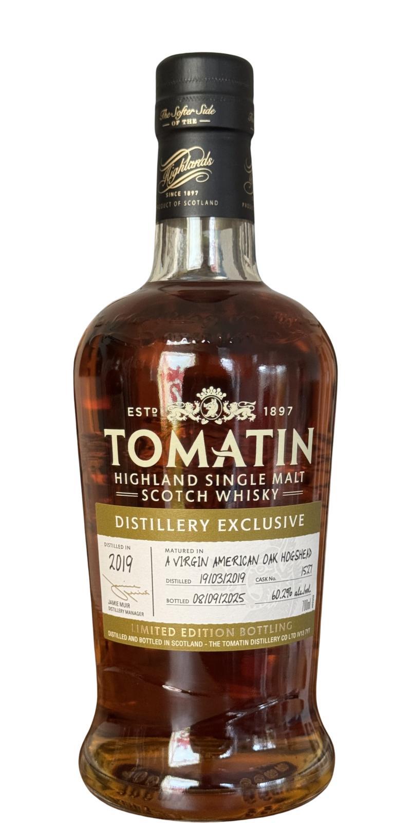 Tomatin 2019 Distillery Exclusive