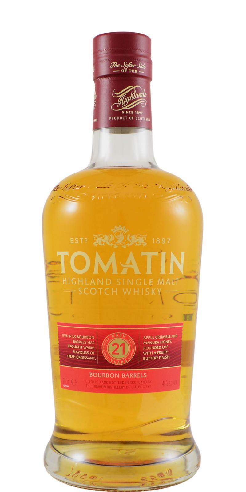 Tomatin 21-year-old