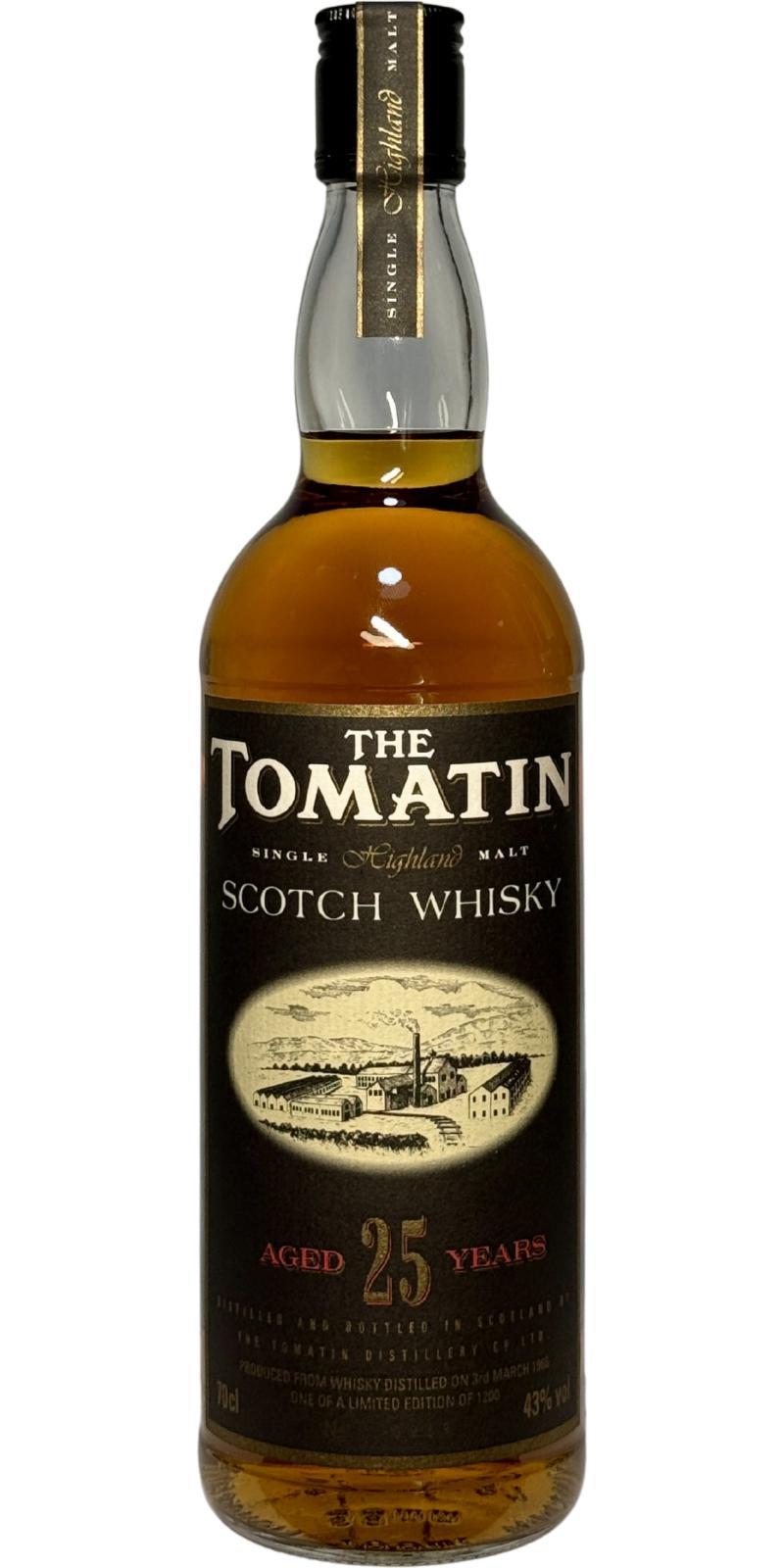 Tomatin 25-year-old