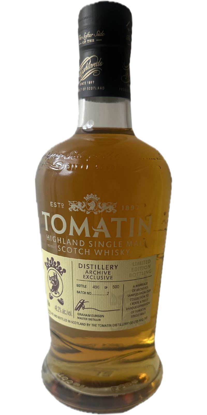 Tomatin Distillery Archive Exclusive